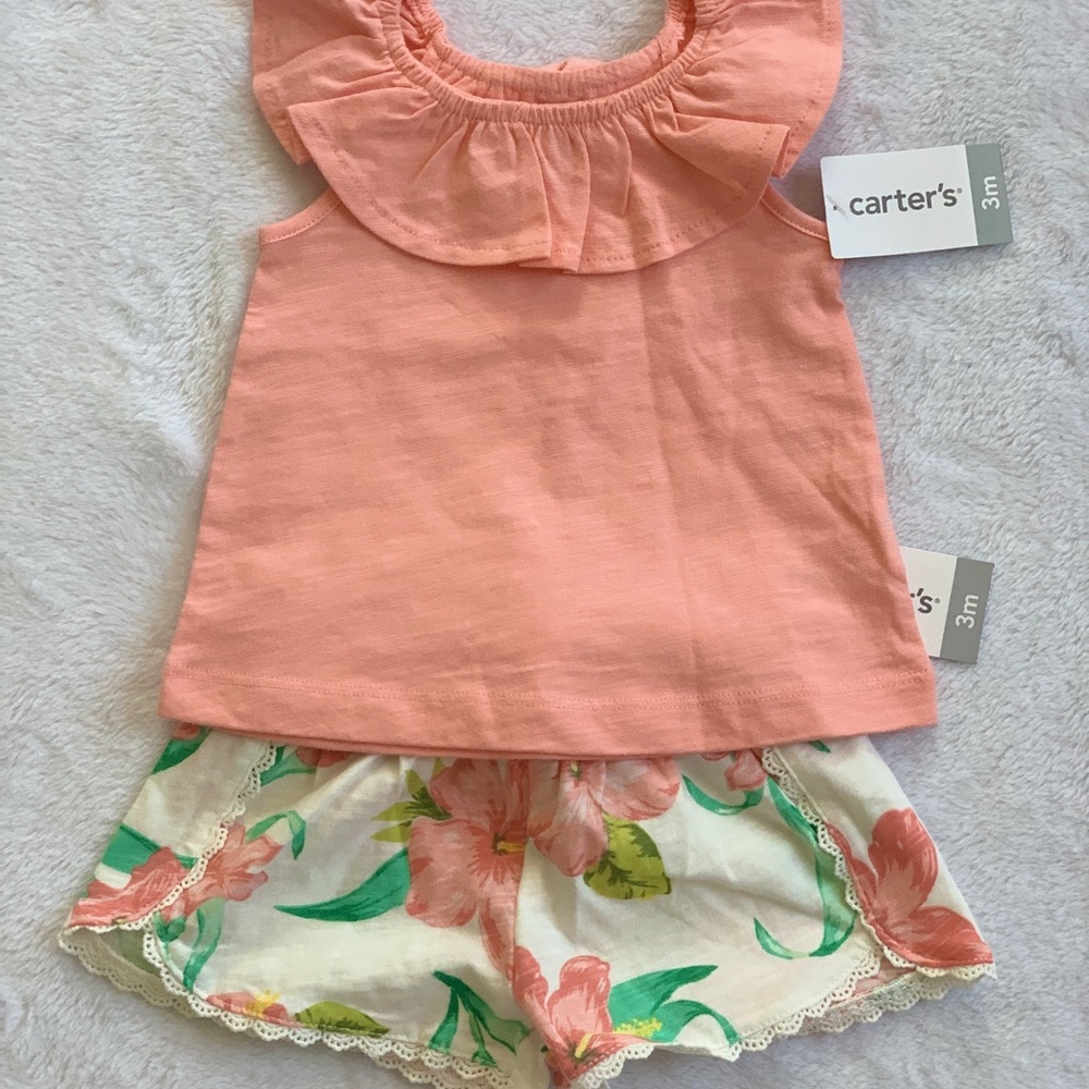 2piece set shorts and tank